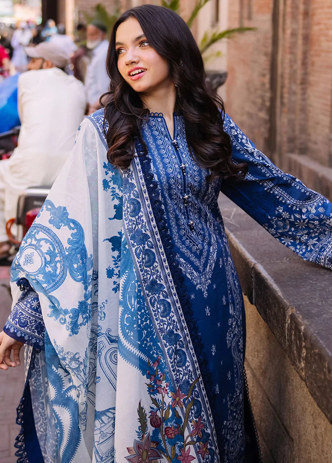 Asim Jofa Printed Lawn Suit